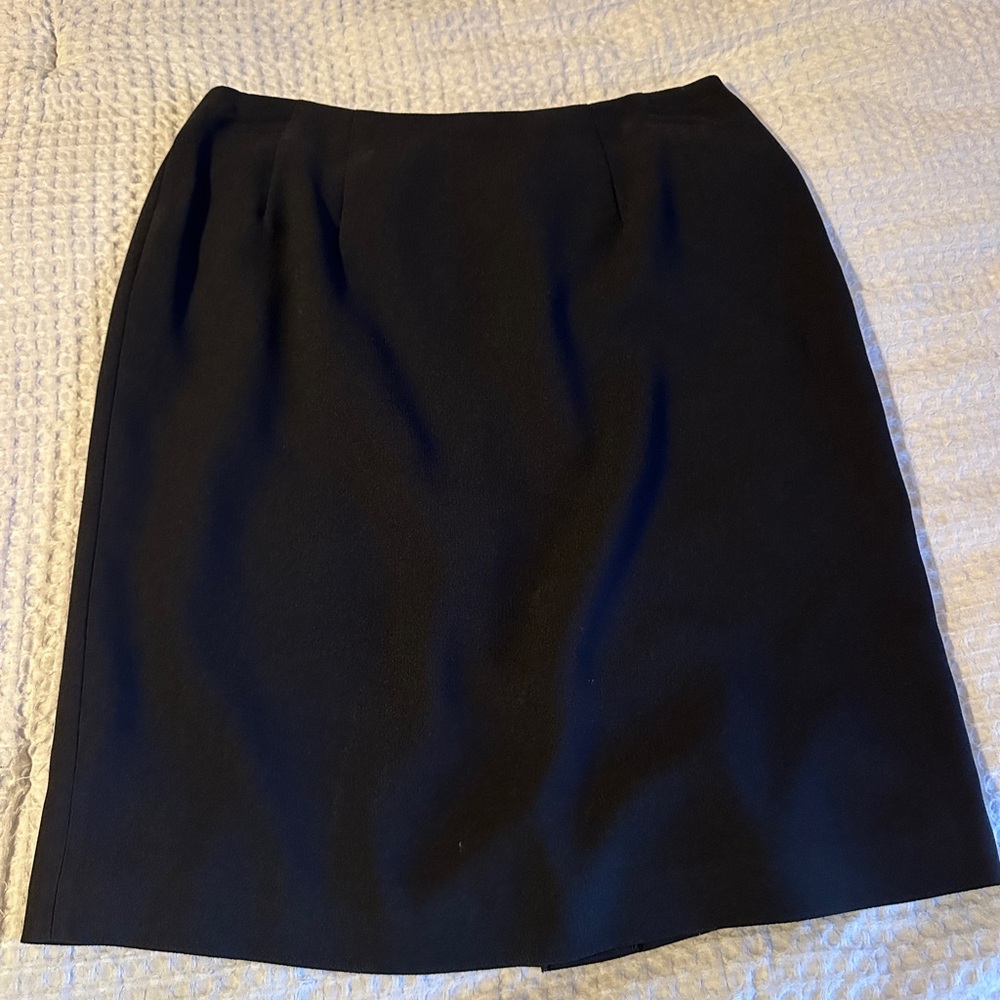 Nygard Collection Black Midi Skirt